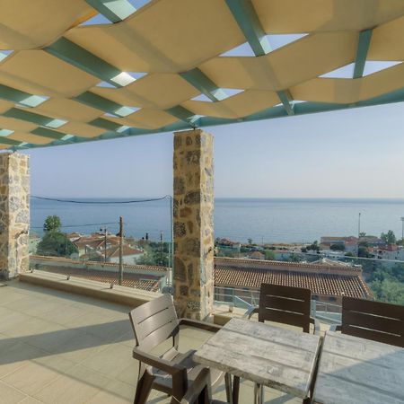 Ouzo Panoramic Houses 2, With Private Pool Plomari Buitenkant foto