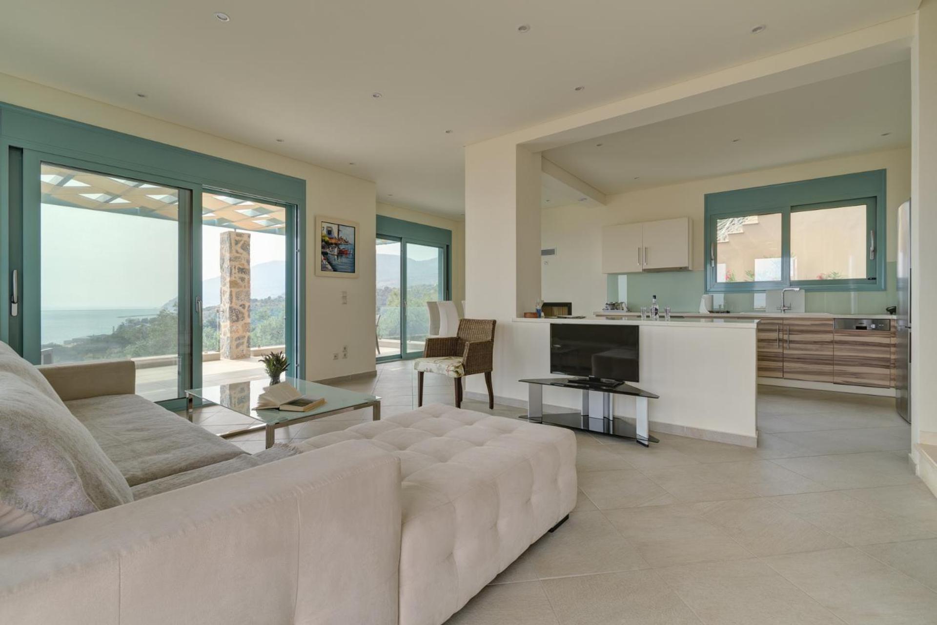 Ouzo Panoramic Houses 2, With Private Pool Plomari Buitenkant foto