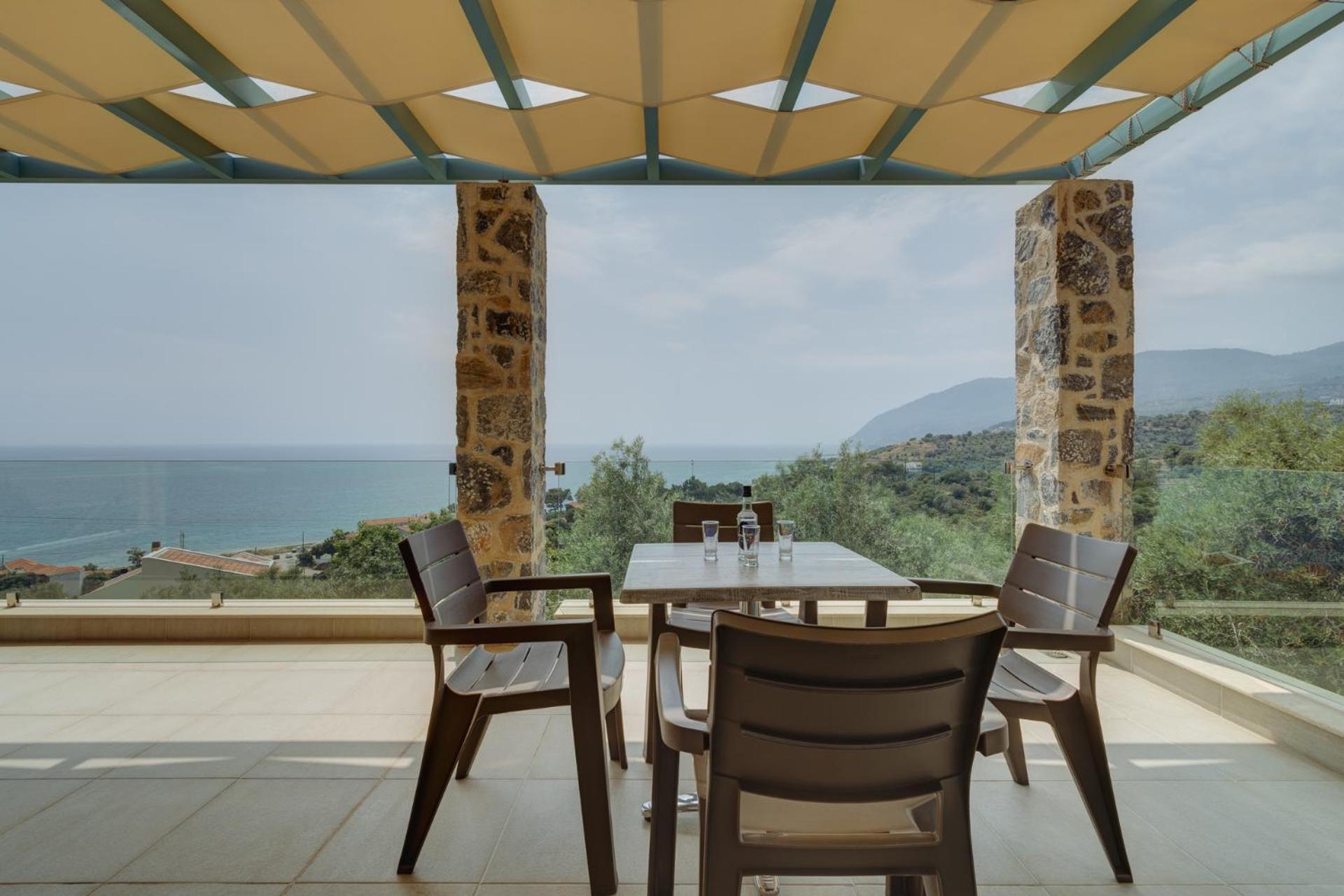 Ouzo Panoramic Houses 2, With Private Pool Plomari Kamer foto